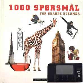 1000 sp�rsm�l for skarpe hjerner (Innbundet)