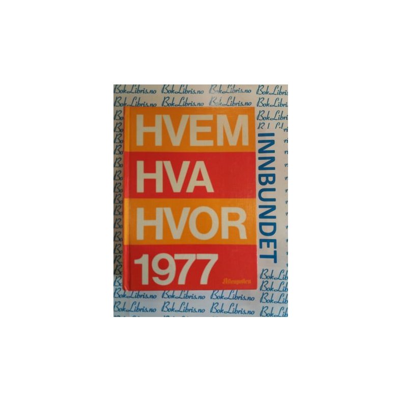 hvem hva hvor 1977