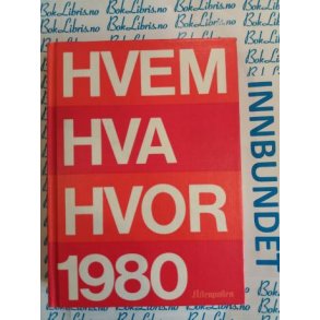Hvem Hva Hvor 1980