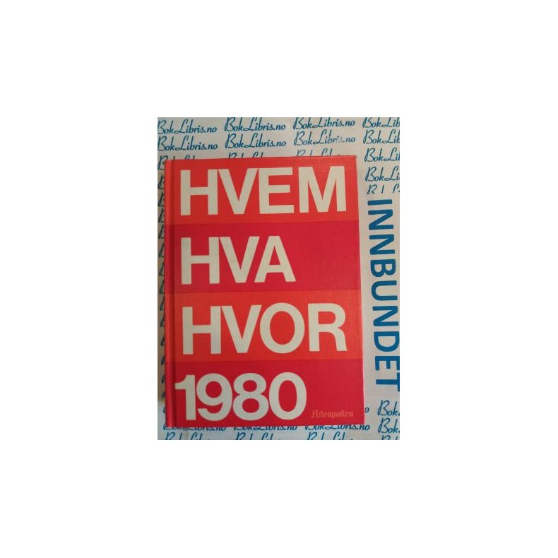 Hvem Hva Hvor 1980