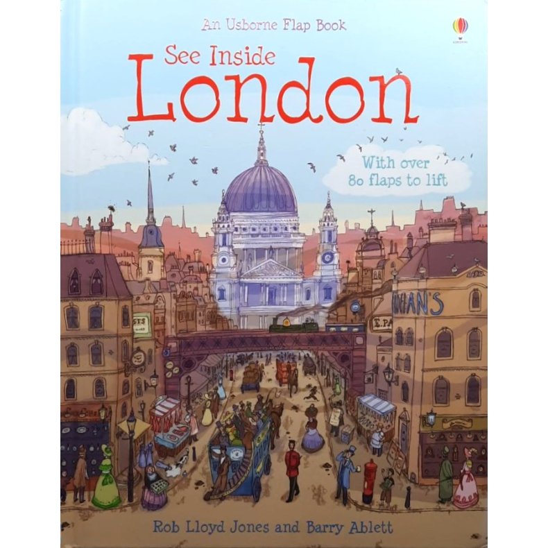 A Usborne Flap Book - See Inside London (innbundet)