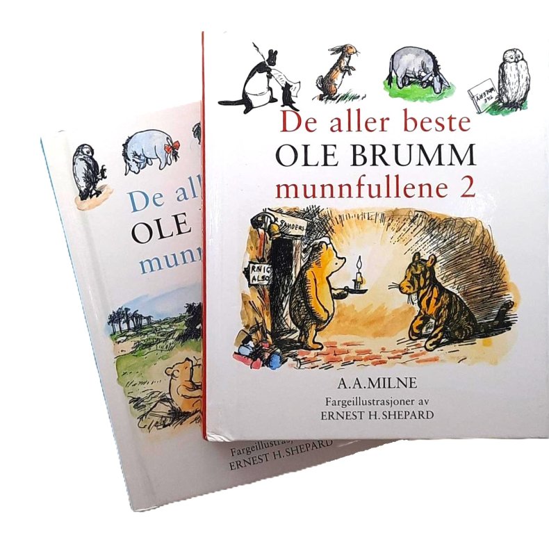 A. A. Milne - De aller beste Ole Brumm munnfullene 1 og 2