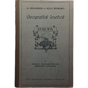 Geografisk lesebok Europa I (1926)