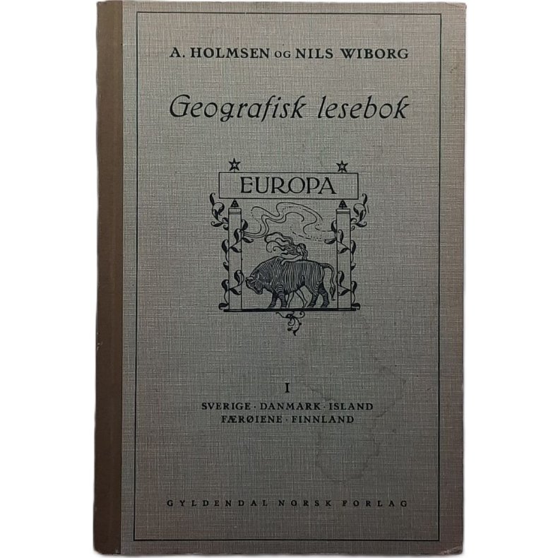 Geografisk lesebok Europa I (1926)