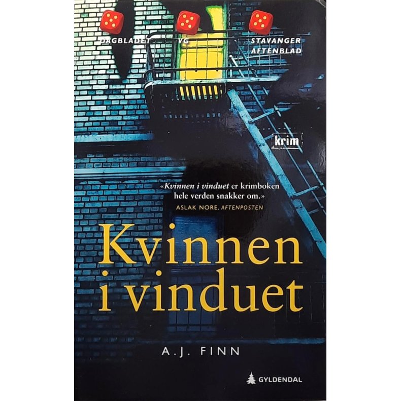 A. J. Finn - Kvinnen i vinduet -- Heftet.