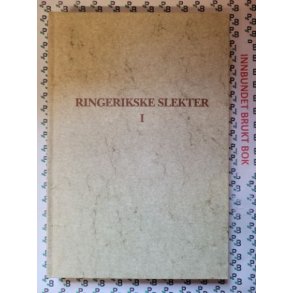 A. Lagesen - Ringerikske slekter I