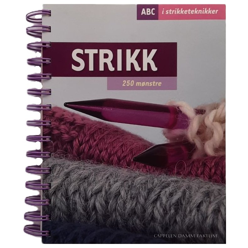 ABC i strikketeknikker - Strikk 250 m�nstre (Innbundet)