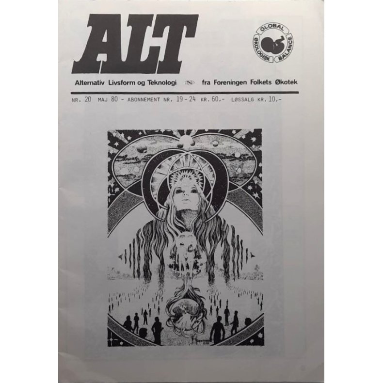 ALT - Alternativ Livsform og Teknologi nr. 20 Maj 80 (Heftet)