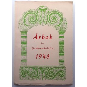 �rbok For Gudbrandsdalen 1948 - D�laringen - Bruktbok - Heftet