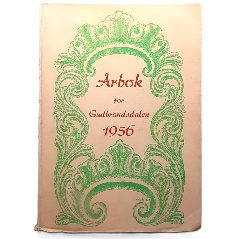 �rbok For Gudbrandsdalen 1956 - D�laringen - Bruktbok - Heftet