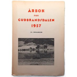 �rbok For Gudbrandsdalen 1957 - D�laringen - Bruktbok - Heftet