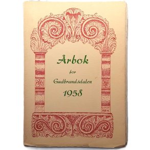 �rbok For Gudbrandsdalen 1958 - D�laringen - Bruktbok - Heftet