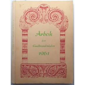�rbok For Gudbrandsdalen 1961 - D�laringen - Bruktbok - Heftet