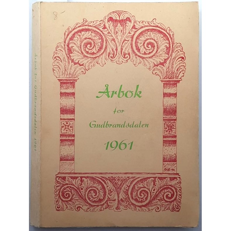 �rbok For Gudbrandsdalen 1961 - D�laringen - Bruktbok - Heftet