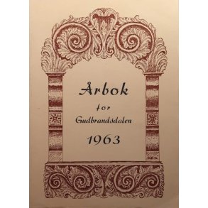 �rbok For Gudbrandsdalen 1963 - D�laringen - Bruktbok - Heftet