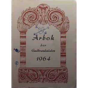 �rbok For Gudbrandsdalen 1964 - D�laringen - Bruktbok - Heftet