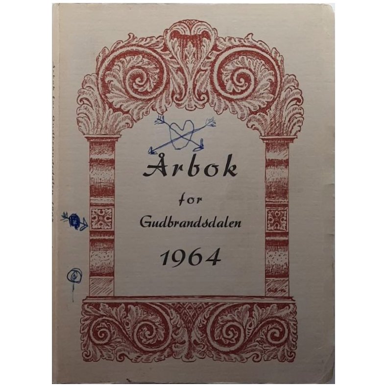 �rbok For Gudbrandsdalen 1964 - D�laringen - Bruktbok - Heftet