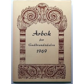 �rbok For Gudbrandsdalen 1969 - D�laringen - Bruktbok - Innbundet