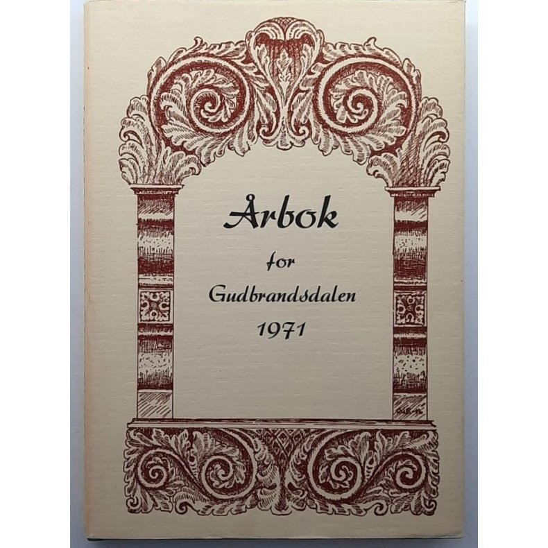 �rbok For Gudbrandsdalen 1971 - D�laringen - Bruktbok - Innbundet
