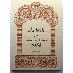 �rbok For Gudbrandsdalen 1988 - D�laringen - Bruktbok - Innbundet