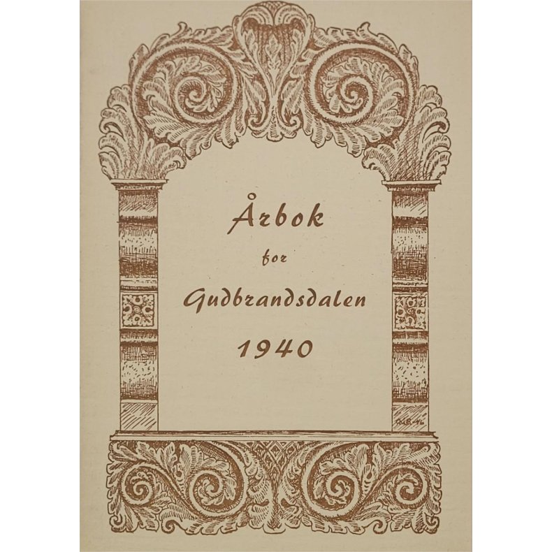 rbok for Gudbrandsdalen 1940 (Heftet)