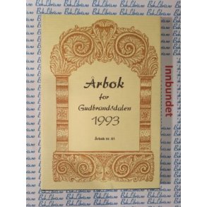 rbok for Gudbrandsdalen 1993