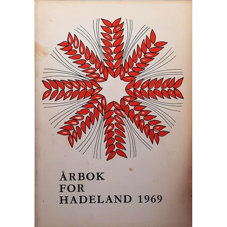 �rbok for Hadeland 1969 (Heftet) Nr. 2.