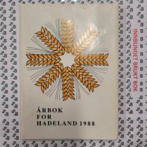 rbok for Hadeland 1988 (Innb.)