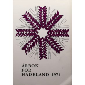 �rbok for hadeland 1971 - Bruktbok - Heftet