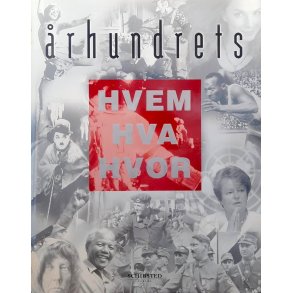 �rhundrets hvem hva hvor (Innbundet)