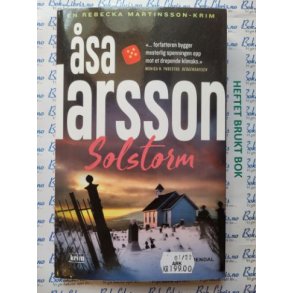 sa Larsson - Solstorm (Heftet)