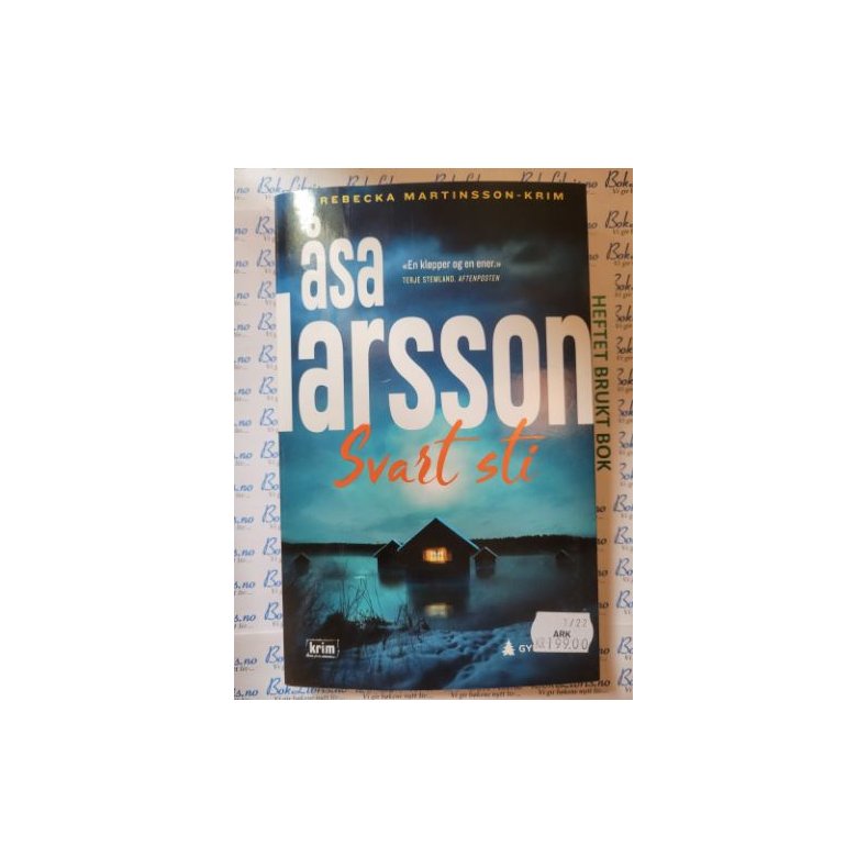 sa Larsson - Svart sti (Heftet)