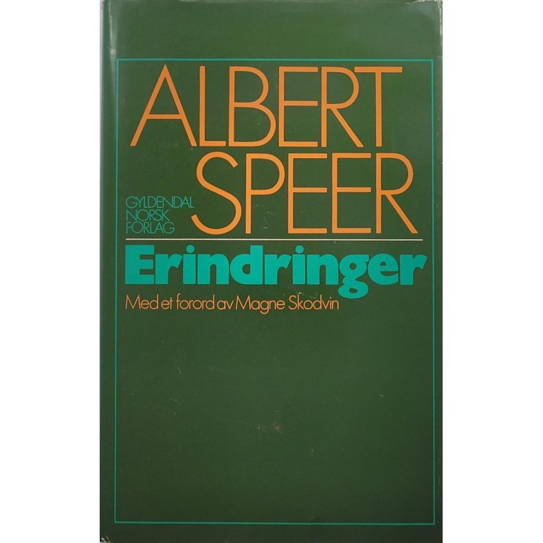 Albert Speer - Erindringer (Innb.)