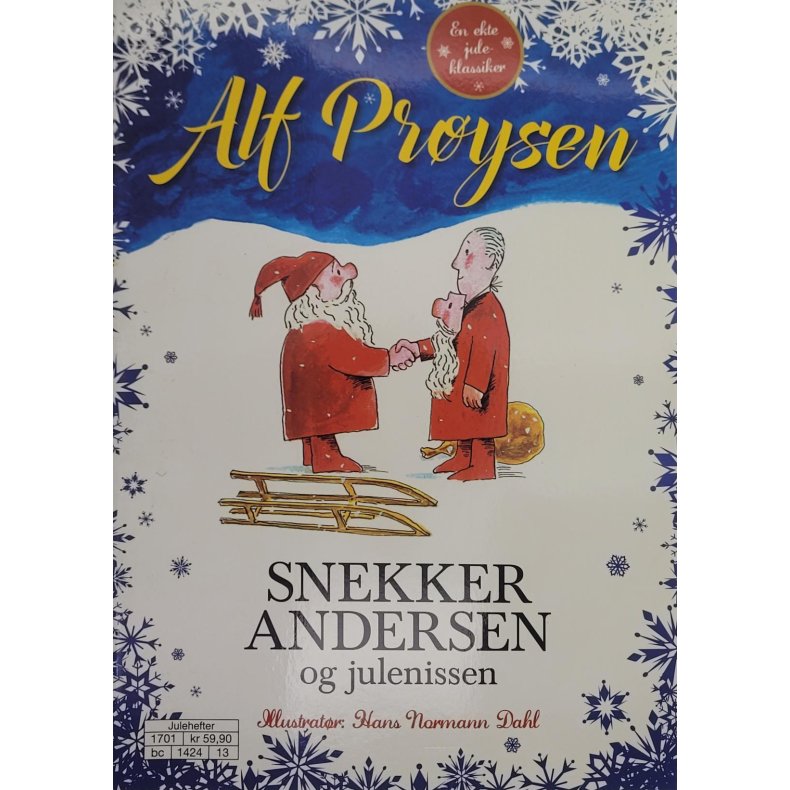 Alf Prysen - Snekker Andersen og julenissen (Heftet)