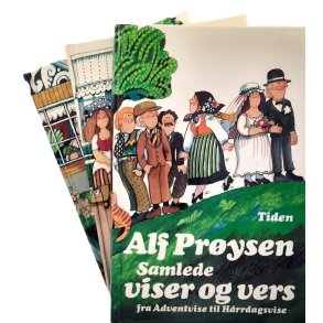 Alf Pr�ysen samlede viser og vers (3 b�ker)