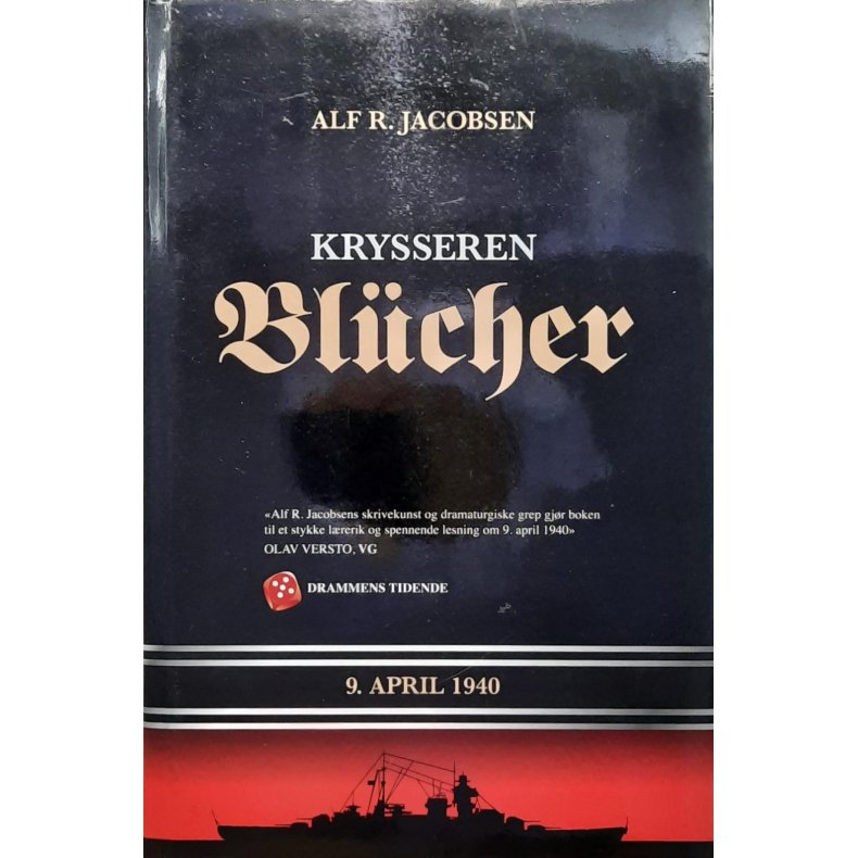 Alf R. Jacobsen - Krysseren Blcher (Innb.)