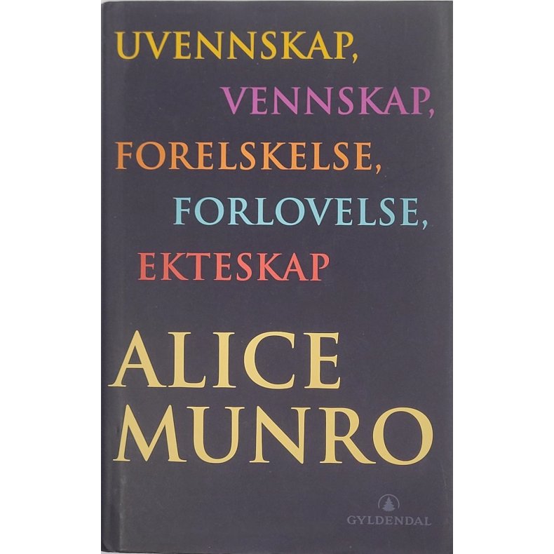 Alice Munro - Uvennskap, Vennskap, Forelskelse, Forlovelse, Ekteskap