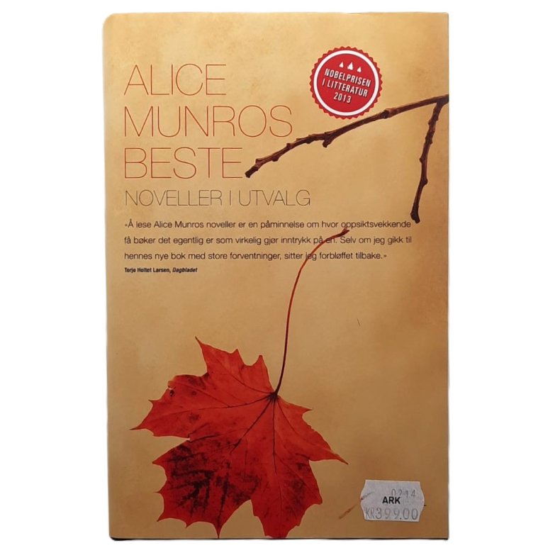 Alice Munros beste noveller i utvalg - Innbundet