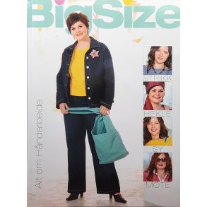 Alt om Hndarbeide - BigSize - Strikk Hekle Sy Mote (Innbundet)