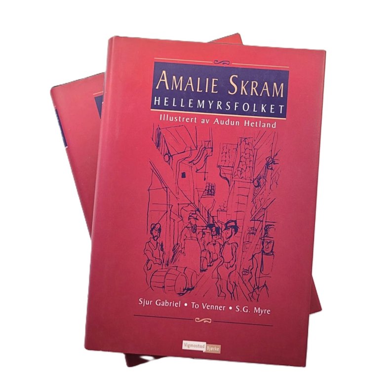 Amalie Skram - Hellemyrsfolket 1 og 2 (Innbundet)
