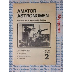 Amatrastronomen rg. 10 1980 2