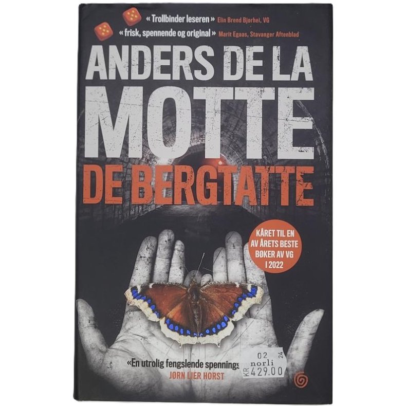 Anders de la Motte - De bergtatte (Innbundet)