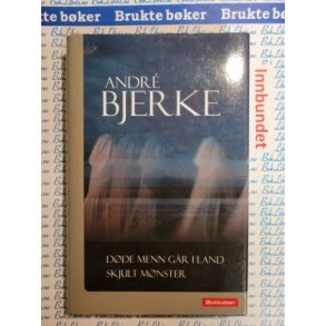Andr� Bjerke - D�de menn g�r i land - Skjult m�nster (Bruktbok)