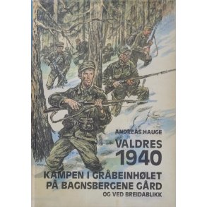 Valdres 1940: Kampen i Gr�beinh�let p� Bagnsbergene g�rd og ved Breidablikk �  � Bruktbok � Innbundet