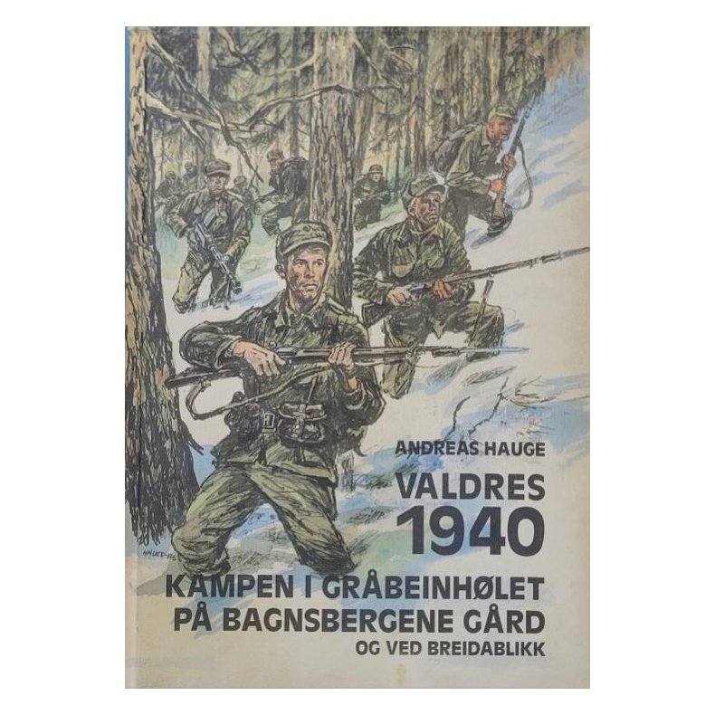 Valdres 1940: Kampen i Gr�beinh�let p� Bagnsbergene g�rd og ved Breidablikk �  � Bruktbok � Innbundet