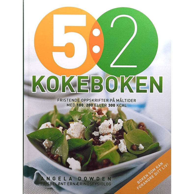 Angela Dowden - 5:2-kokeboken (Innb.)