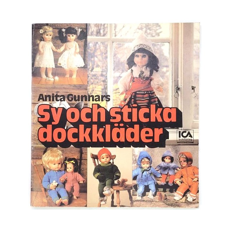 Anita Gunnars - Sy och sticka dockklder (Heftet)