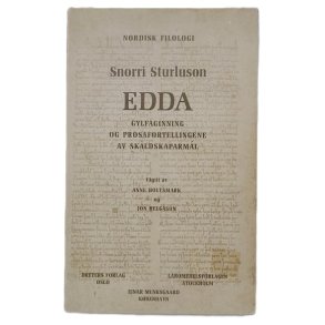 Anne Holtsmark og Jon Helgason - Snorri Sturluson - EDDA