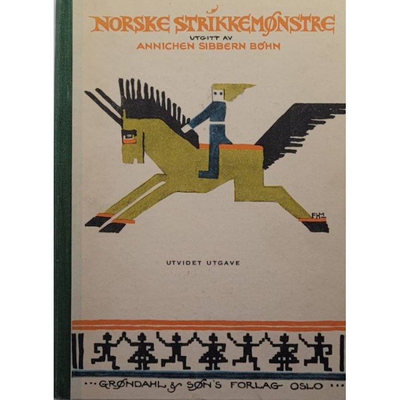 Annichen Sibbern B�hn - Norske strikkem�nstre (Innbundet)
