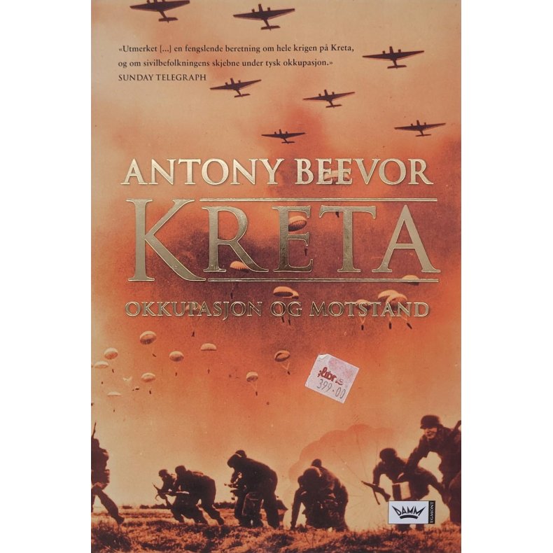 Antony Beevor - Kreta - Okkupasjon og motstand (Innb.)